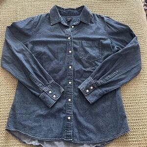 J. Crew Blue Button Down Shirt